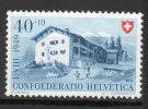 SUISSE 40c+10c Bleu Rouge 1949 N°480 - Ungebraucht