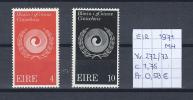 Eire 1971 - Yv. 272/73 Postfris Met Plakker/neuf Avec Charnière/MH - Nuovi