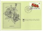 Carte 1er Jour - îles Caïmans - Fleur - Hibiscus - Caimán (Islas)