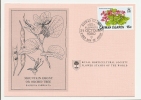 Carte 1er Jour - îles Caïmans - Fleur - Mountain Ebony Or Orchid Tree - Kaimaninseln