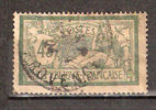 Timbre France Y&T N° 143 (01) Obl. Merson.  45 C. Vert Et Bleu. Cote 2,50 € - 1900-27 Merson