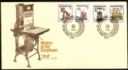 Bophutatswana FDC Cover. History Of The Telephone. Mafikeng. 1982.09.03.  (H41c004) - Bophuthatswana