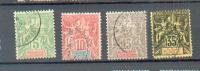 MAD 474 - YT 42A-43-44-46 Obli (YT 46 Une Dent Un Peu Courte Coin Gauche Bas) - Used Stamps