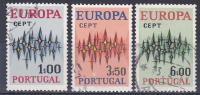 PORTUGAL - Michel - 1972 - Nr 1166/68 - Gest/Obl/Us - Oblitérés