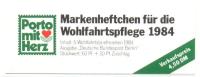 1984 MH "Wohlfahrt" Der BAG Der Freien Wohlfahrtspflege Postfrisch/neuf Sans Charniere/MNH [ls] - Markenheftchen