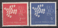 Luxembourg 601 à 602 ** - Unused Stamps