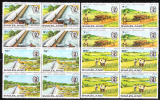 Swaziland 1973 Development Of Natural Resources Coal Mines Rice Plantation Blk Of 4 MNH - Swaziland (1968-...)