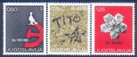 YU 1969-1318-21 50A°K P J, YUGOSLAVIA, 1 X 3v, MNH - Neufs