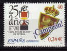 ESPAGNE   N° 3375  * *     2001  Football  Soccer   Fussball - Unused Stamps