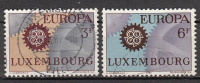 Luxembourg 700 à 701 Obl. - Used Stamps