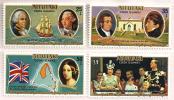 COOK ISLANDS AITUAKI 25TH ANN. OF ACCESSION OF QEII SHIP WOMAN 1977 SET OF4 STAMPS MINT SG229 READ DESCRIPTION!! - Aitutaki