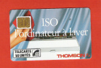 TELECARTE  1989   ISO Thomson   50 Unités   SC3 - 1989