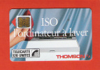 TELECARTE  1989   ISO Thomson   120 Unités   SC4 - 1989