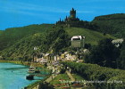 Cochem Mit Moselanlagen Und Burg - Cochem