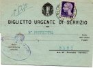 1945 LETTERA CON ANNULLO CAPURSO  BARI - Marcophilia