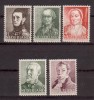 Nederland 1941 Nvph Nr 392-396, Mi Nr 392 - 396,  Zomerzegels - Nuevos