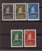 Nederland 1941 Nvph Nr 397-401, Mi Nr 397 - 401  Kinderzegels - Ongebruikt