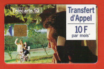 TELECARTE  1995   Transfert D'Appel  50 Unités - 1995