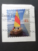 New Zealand - 1999 - Mi.nr.1806 - Used - Sailing Boats - Optimist - On Paper - Used Stamps