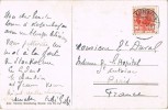 Postal KJOBENHAVN (Dinamarca) 1910. Copenhage Engelsk Kirche - Briefe U. Dokumente