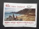 New Zealand - 1999 - Mi.nr.1787 - Used - Panoramic Hiking - West Ruggedy Beach, Stewart Island - On Paper - Usados