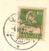 USTER Schloss Uster-Stempel 1927 - Uster