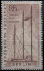 ALLEMAGNE BERLIN  137 ** MNH Funkstelle Antenne émetteur Radio Exposition Industrie - Unused Stamps