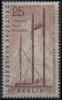 ALLEMAGNE BERLIN  137 ** MNH Funkstelle Antenne émetteur Radio Exposition Industrie - Ungebraucht