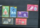 TOGO Nº 334 AL 339 - Unused Stamps