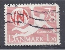 DENMARK 1978 Men's Handball World Championship. - 1k20 - Handball Player And Emblem FU - Usado