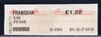 P Portugal 2011 Mi Xx Automatenmarke € 1,22 - Timbres De Distributeurs [ATM]