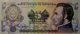 HONDURAS 5 LEMPIRAS 2003 PICK 85c UNC - Honduras