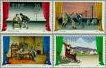 Irlande Ierland Ireland 1990 Yvert 736-39 *** MNH  Cote 9,00 Euro Le Théâtre - Unused Stamps