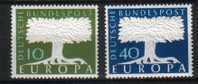 Cept 1957 Allemagne Duitsland Yvertn° 140-41 *** MNH - 1957