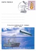 MEETING OF ZEPPELIN WITH ICE BREAKER, 2006, SPECIAL CARD, OBLITERATION CONCORDANTE, ROMANIA - Zeppelins