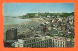 Dpt   76  Le Havre    "  Vue De La Plage Et Du Cap De La Heve   " Cpsm Pf - Cap De La Hève