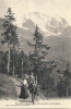 Wengen - Hunnenfluh Promenade Mit Jungfrau           Ca. 1910 - Wengen