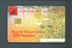 ALBANIA  -  Chip Phonecard As Scan - Albania