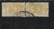 ITALY KINGDOM ITALIA REGNO PACCHI POSTALI PARCEL POST 1914 - 1922  NODO DI SAVOIA LIRE 3 USATO USED OBLITERE' - Colis-postaux