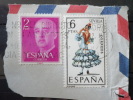 Spain - 1956,1970 - Mi.Nr.1082,1878 - Used - General Franco - Definitives - Traditional Clothing - Sevilla - On Paper - Oblitérés