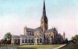 Salisbury Cathedral, Kromo Series 21091, 1932 Used - Salisbury