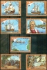 1982 NICARAGUA .  490th ANNIVERSARY OF AMERICA DISCOVERY.  7 STAMPS USED - Christophe Colomb