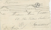Lettre De Buenos-aires Pour Pamiers Cachet Hexagonal De Taxe  1932 Avec Correspondance - 1859-1959 Brieven & Documenten