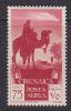 Italian Cirenaica 1932 Mi. 98       75 C Flupostmarke Airmail Poste Arienne Camel Rider Kamelreiter Tuareg MNH** - Cirenaica