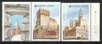 BULGARIA - 2012 - EUROPE-CEPT - 2v ** Serie De Carnet  Avec Vignet - Nuovi