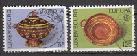 Luxembourg  878 à 879 Obl - Usati