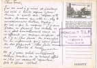 Postal Privat LIMOGES (Francia) . Voyage A Venise. Dessiner - Covers & Documents