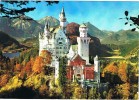 4725. Postal NEUSCHWANSTEIN Castle (Fussen) Bayern. Castillo Ludwig II - Fuessen