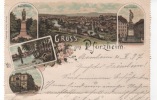 GRUSS AUSS LUDWIGSHAFEN  1896  BAYER HIES - Ludwigshafen