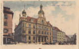 Gruss Aus PFORZHEIM, Rathaus, Stempel: Pforzheim 22.10.1899 Nach Calw Als Soldatenkarte - Pforzheim